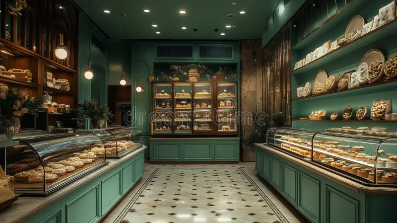 Pastry display case